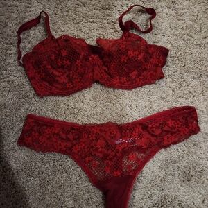 Three Sets of Adore Me Lingerie, Scarlett and Violet